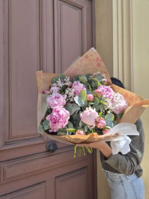 Bouquet de pivoines