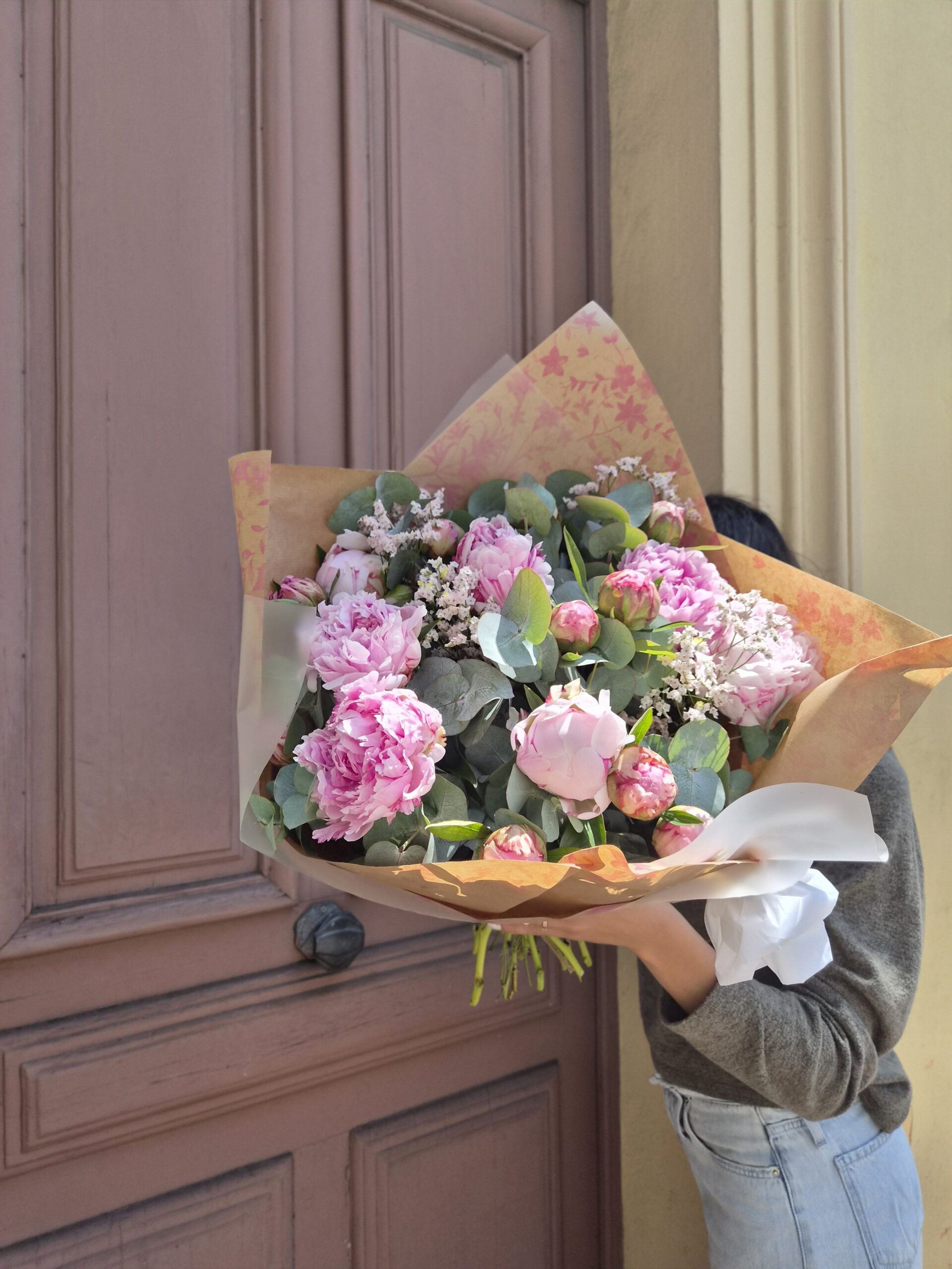 Bouquet de pivoines